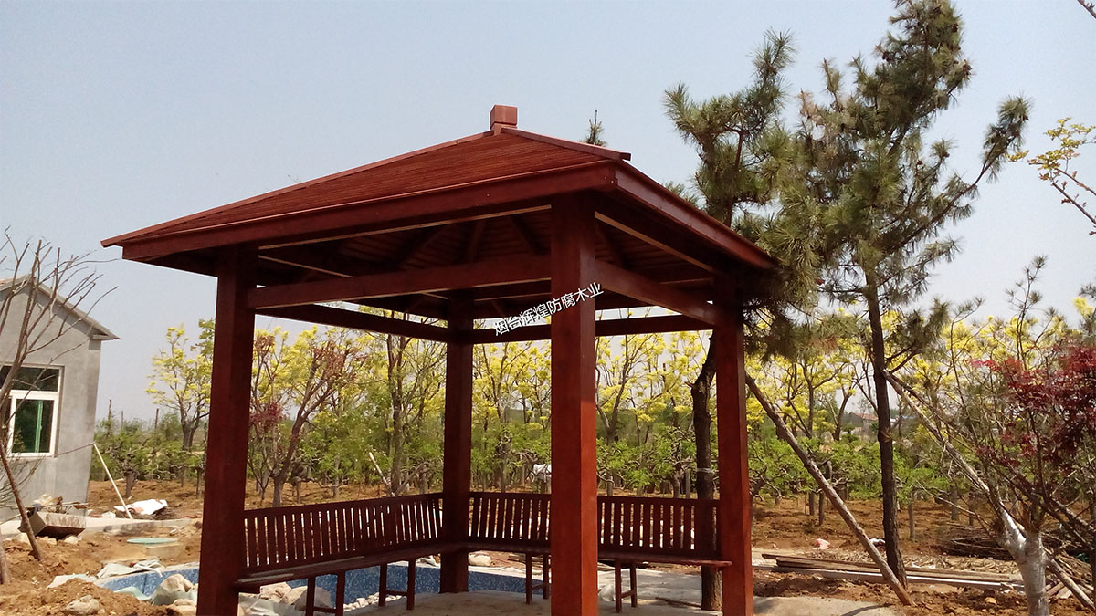防腐木-凉亭