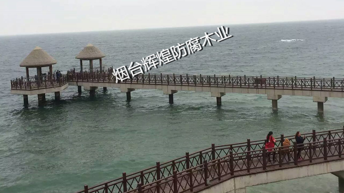防腐木-亲水平台