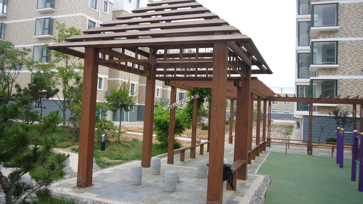 防腐木-凉亭