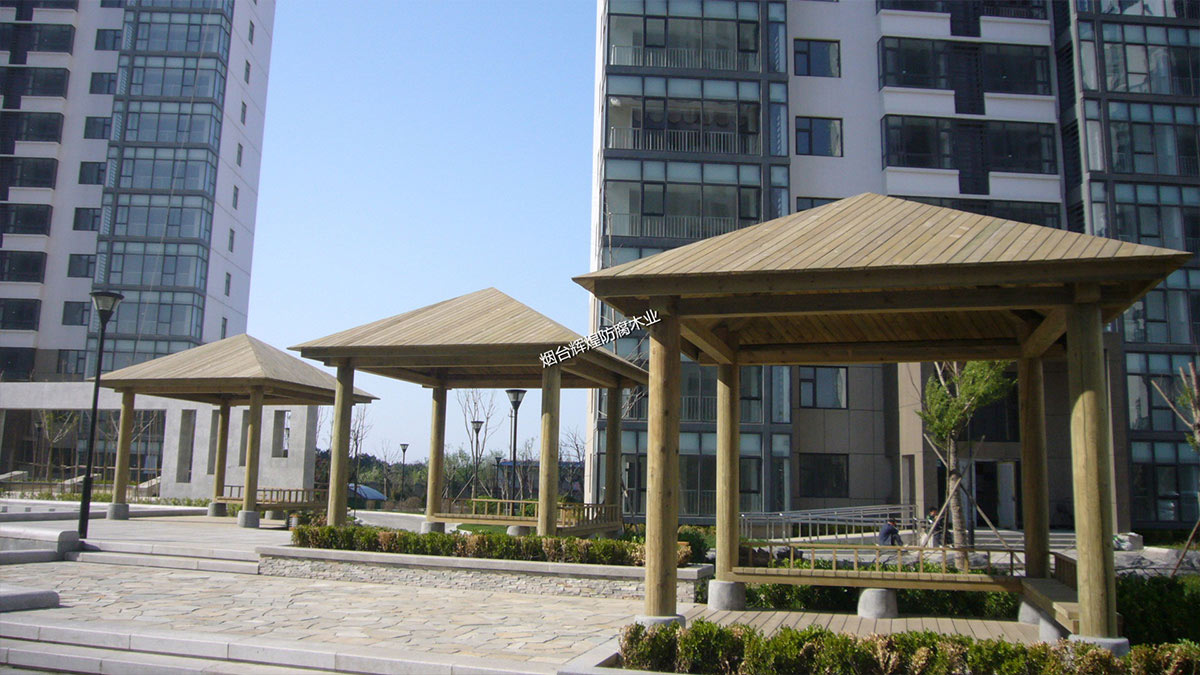 防腐木-凉亭