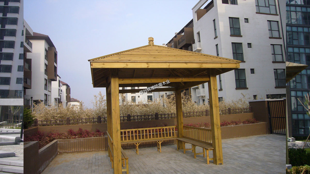 防腐木-凉亭