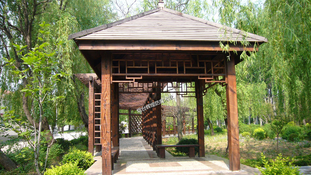 防腐木-凉亭